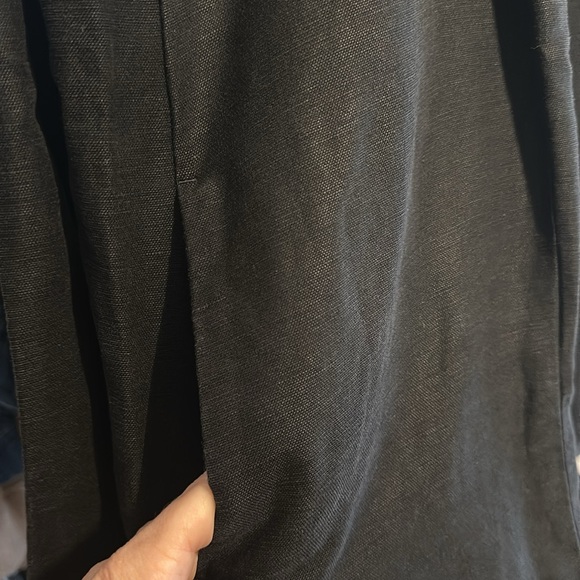 Eileen Fisher Black Open Blazer - Picture 3 of 5